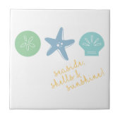 Seashore Shells Tegeltje (Voorkant)