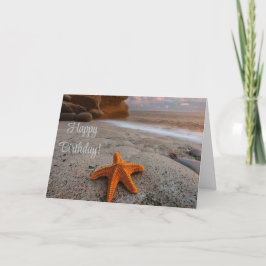 Seashore Starfish Bedankkaart