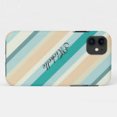Seashore Stripes Pattern Case-Mate iPhone Case (Achterkant (horizontaal))