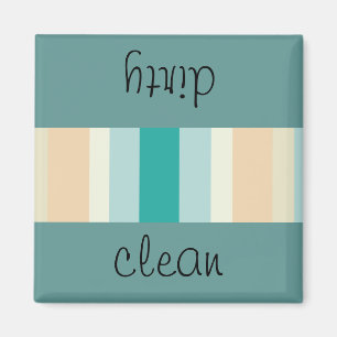 Seashore Stripes Pattern Magneet