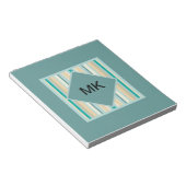 Seashore Stripes Pattern Notitieblok (Schuin)