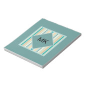 Seashore Stripes Pattern Notitieblok (Linkerzijde)