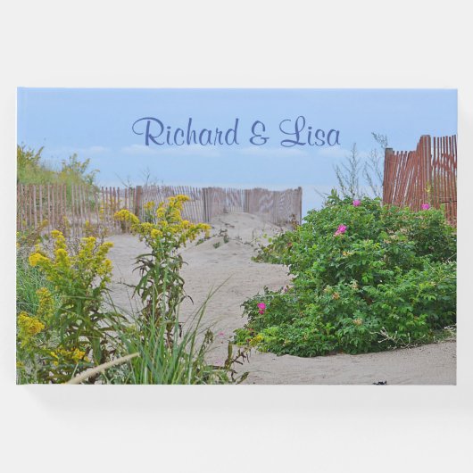 Seashore Thema Gastenboek (Voorkant)