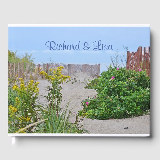 Seashore Thema Gastenboek (Voorkant)