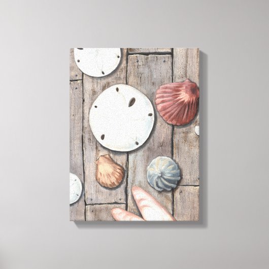 Seashore Treasures Canvas Afdruk (Voorkant)
