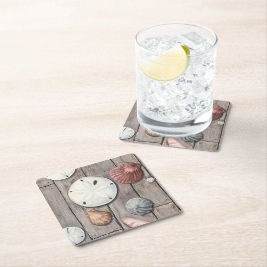 Seashore Treasures Kartonnen Onderzetters (Insitu)