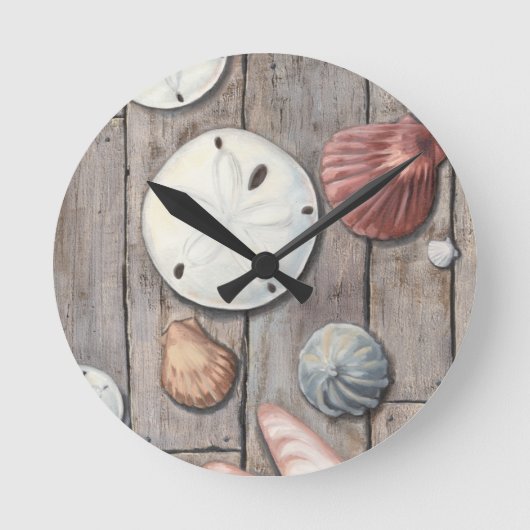 Seashore Treasures Ronde Klok (Voorkant)