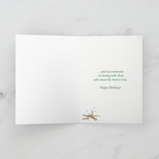 Seashore Verjaardag Kaart (Binnen)