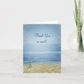 Seashore Wedding Bedankt (Voorkant)
