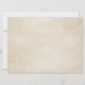 Seashore Wedding Kaart (Achterkant)