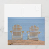 Seaside Adirondack Chairs Briefkaart (Voorkant / Achterkant)