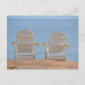Seaside Adirondack Chairs Briefkaart (Voorkant)