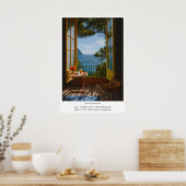 Seaside Balcony Wall Art Print - Romantic Morning (Keuken)