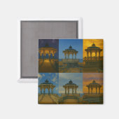 Seaside Bandstand door de tijd Magneet (Voorkant / Achterkant)
