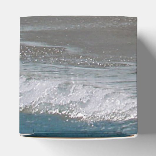 Seaside Beach & Sand Wedding Bedankdoosjes (Bovenkant)