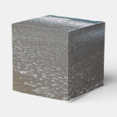 Seaside Beach & Sand Wedding Bedankdoosjes (Achterkant)