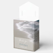 Seaside Beach & Sand Wedding Bedankdoosjes (Geopend)