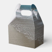 Seaside Beach & Sand Wedding Bedankdoosjes (Achterkant)