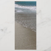 Seaside Beach & Sand Wedding Menu (Achterkant)