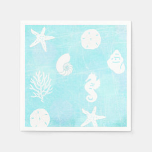 Seaside Beach Thema Seashell Servet