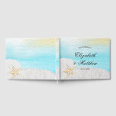 Seaside Beach White Sand Wedding Gastenboek (Volledig)