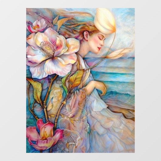Seaside Beauty Window Cling Raamsticker (Vel)