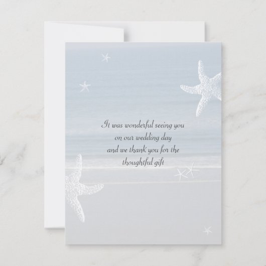 Seaside bedankkaart (Achterkant)