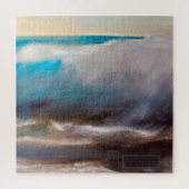 Seaside Big Waves Dreaming Legpuzzel (Verticaal)