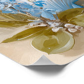 Seaside Blue Crab Beach Wall Art Print | Poster (Hoek)