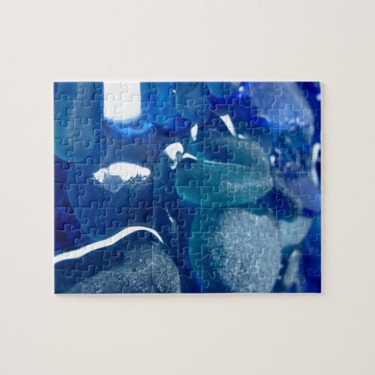 Seaside Blue Zee Glass Legpuzzel (Horizontaal)