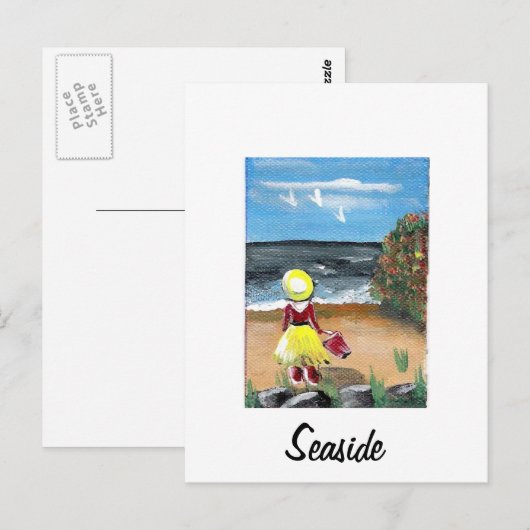 Seaside Briefkaart (Voorkant / Achterkant)