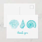 Seaside Briefkaart - Hartelijk dank (Voorkant / Achterkant)