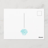 Seaside Briefkaart - Hartelijk dank (Achterkant)