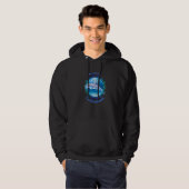 Seaside California Vacation Souvenir Dolphin Hoodie (Voorkant volledig)