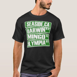 Seaside, Californië (Darwin, Mingo, Olympia) — T-s T-shirt