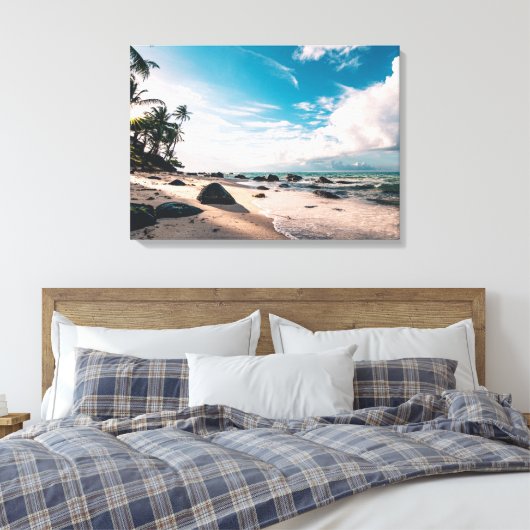 Seaside Canvas Afdruk (Insitu (Slaapkamer))