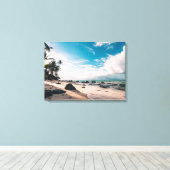 Seaside Canvas Afdruk (Insitu (Houten vloer))