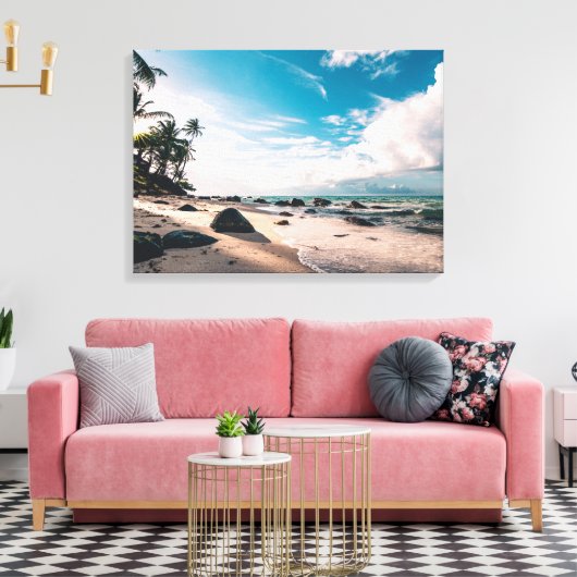 Seaside Canvas Afdruk (Insitu (Woonkamer))