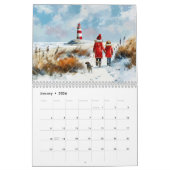 Seaside Childhood – Watercolor Memories by the Sho Kalender (Jan 2026)