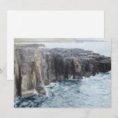 Seaside Cliffs Painting Wenskaart (Voorkant / Achterkant)