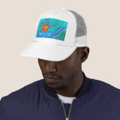 Seaside Cool Crab Trucker Pet (In situ)