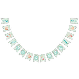 Seaside Cottage Beach Wedding Bunting Vlaggetjes