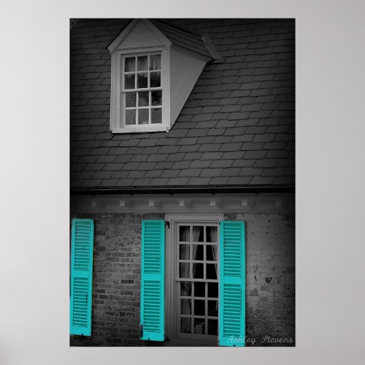 Seaside Cottage Poster (Voorkant)