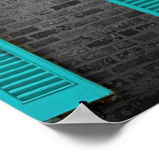 Seaside Cottage Poster (Hoek)