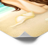 Seaside Daydromen Mermaid Fantasy Poster (Hoek)