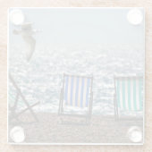 Seaside Deck Stoelen en Zeemeeuw Glazen Onderzetter (Achterkant)