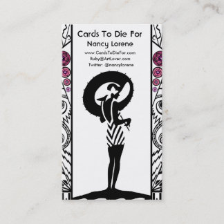 Seaside Deco in White en Pink Visitekaartje