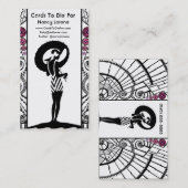 Seaside Deco in White en Pink Visitekaartje (Voorkant / Achterkant)