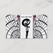 Seaside Deco in White en Pink Visitekaartje (Achterkant)