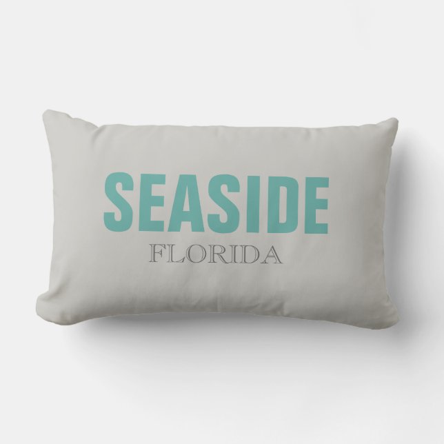 Seaside FL Beach Sierkussen Kussen (Voorkant)